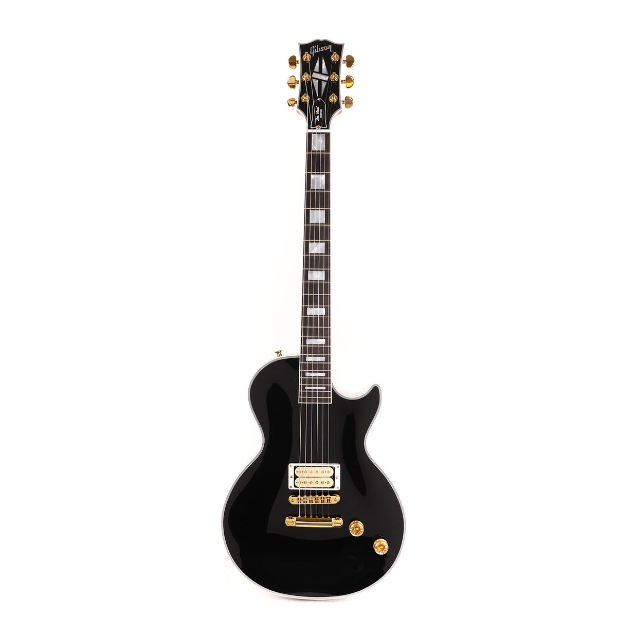 Gibson Custom Shop Les Paul Custom Made 2 Measure Single-Pickup Ebony Gloss — 3
