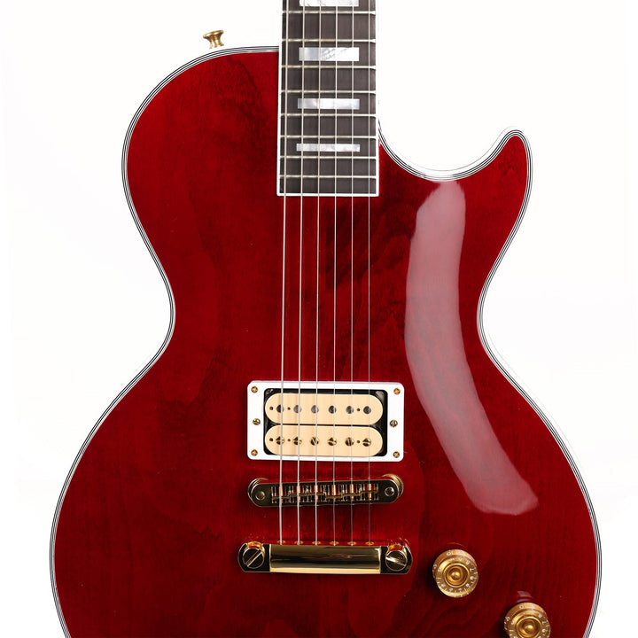 Gibson Custom Shop Les Paul Custom Made 2 Measure Single-Pickup Wine Red