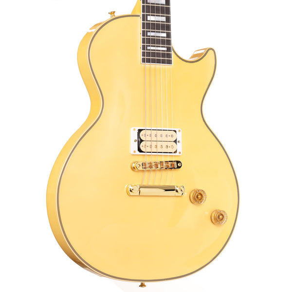 Gibson Custom Shop Les Paul Custom Made 2 Measure Single-Pickup Heavy Antique Alpine White