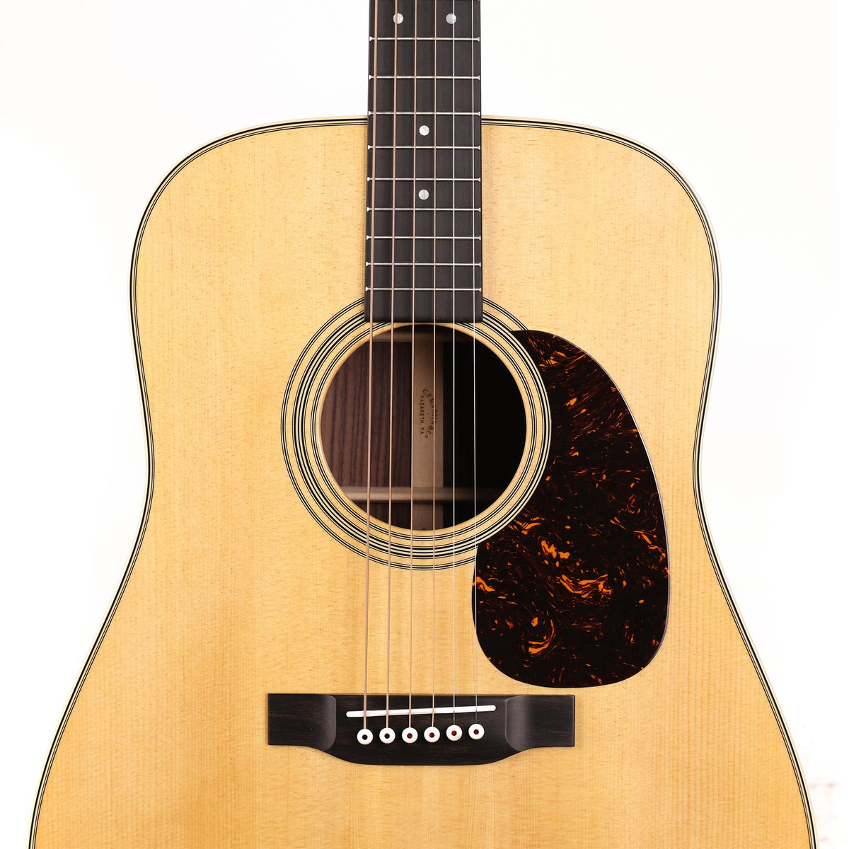 Martin Standard Series D-28 Acoustic Guitar Natural — 4