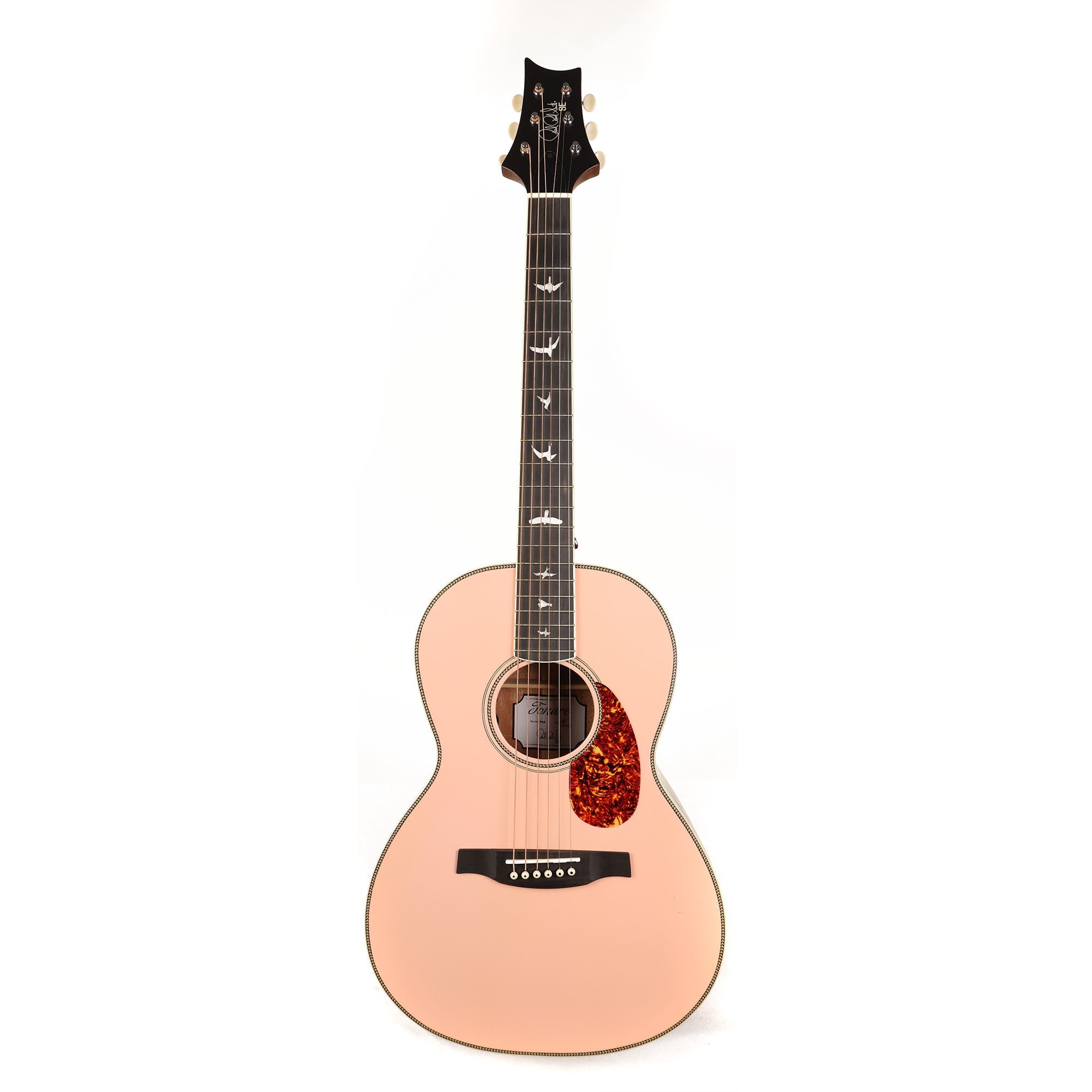 【美品】PRS SE P20 Parlor Shell Pink PRS SE P20E Parlor Acoustic-Electric Shell Pink Used | The Music Zoo