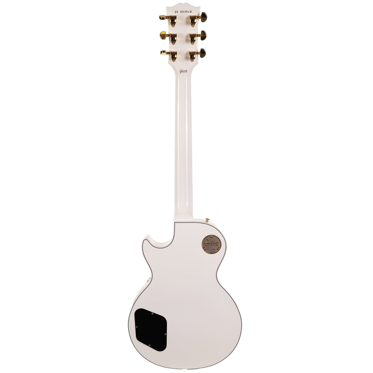 Gibson Custom Shop Les Paul Custom Made 2 Measure Alpine White with EMGs — 3