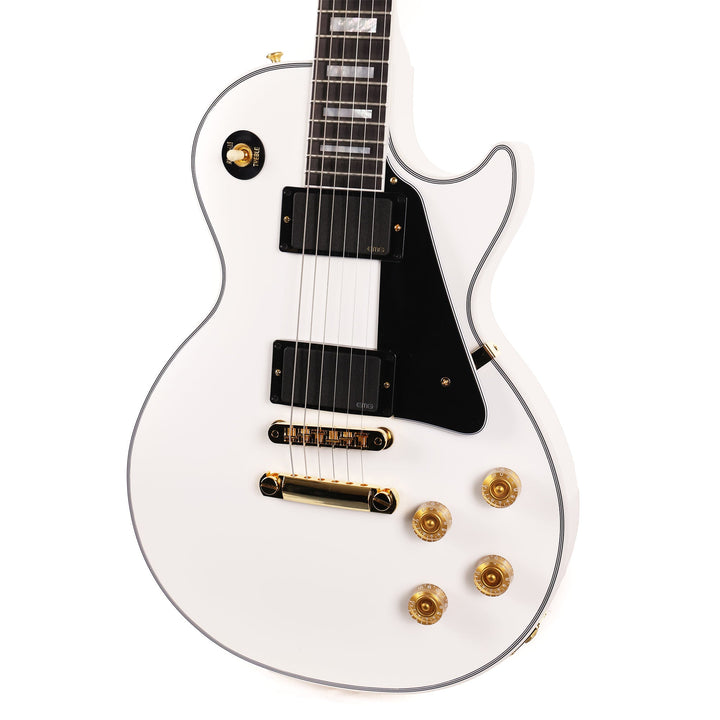 Gibson Custom Shop Les Paul Custom Made 2 Measure Alpine White with EMGs