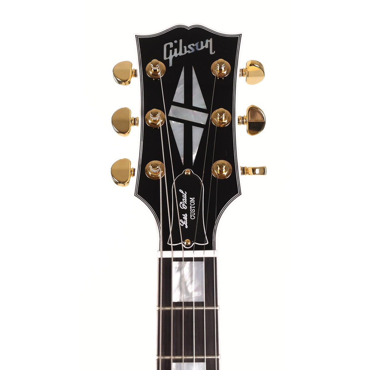 Gibson Custom Shop Les Paul Custom Made 2 Measure Alpine White with EMGs — 6