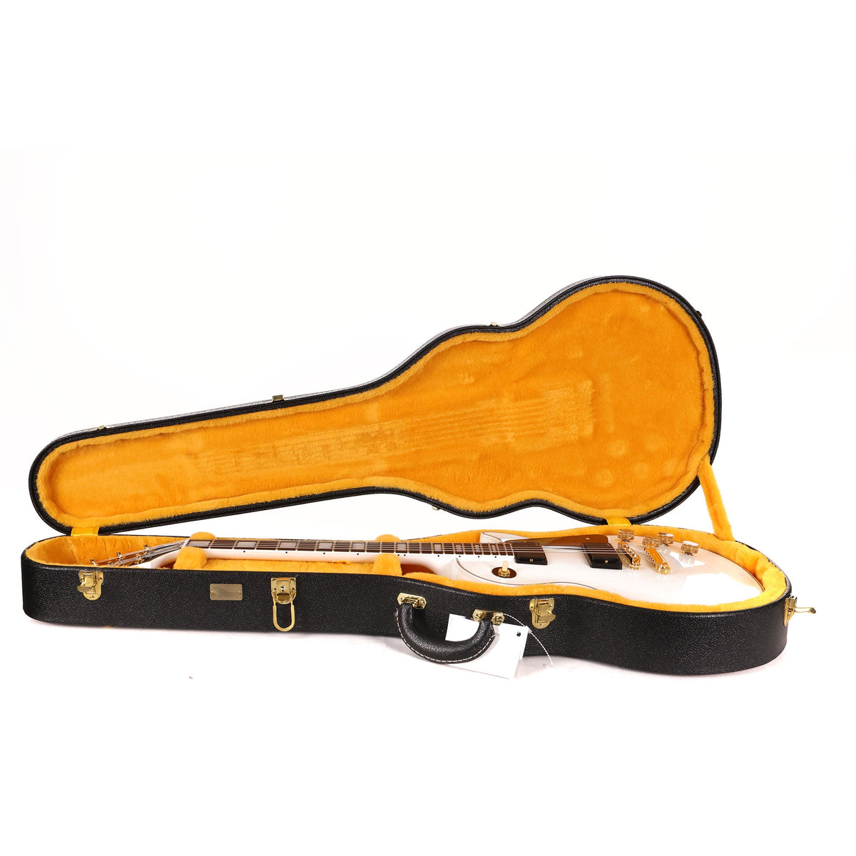Gibson Custom Shop Les Paul Custom Made 2 Measure Alpine White with EMGs — 9