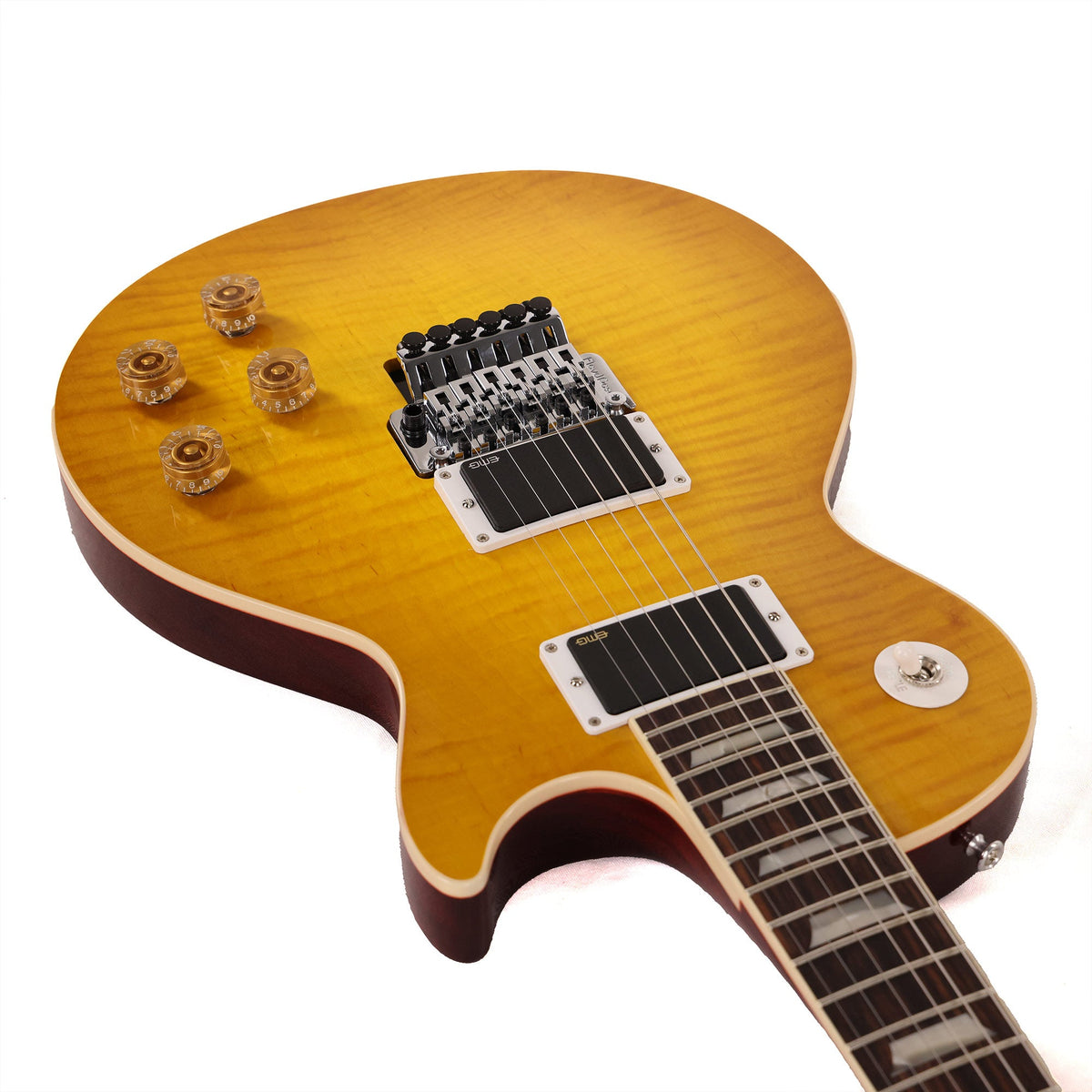 Gibson Custom Shop Les Paul Axcess Standard Made 2 Measure Lemon Burst EMGs — 9