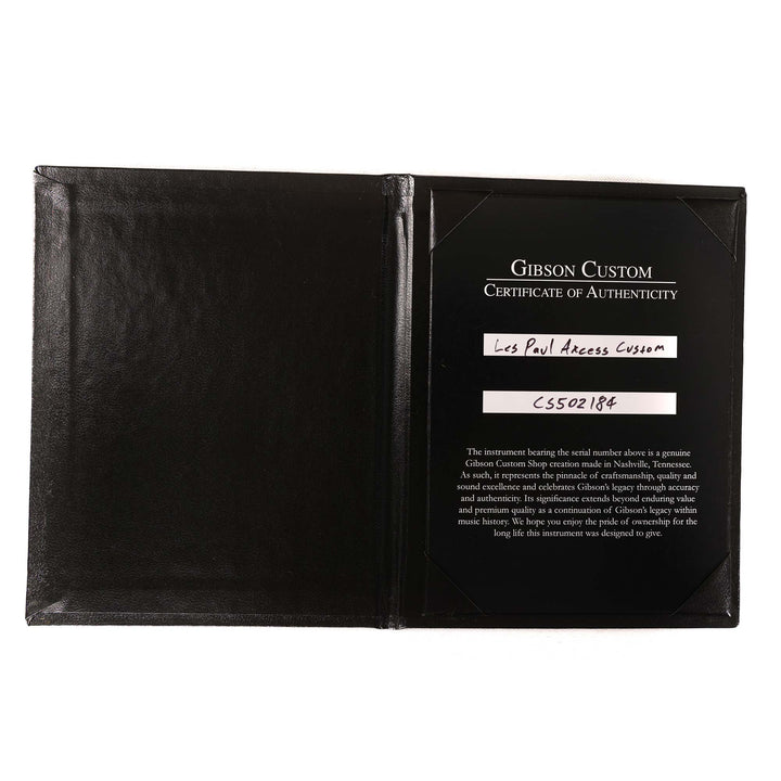 Gibson Custom Shop Les Paul Axcess Custom Made 2 Measure Silverburst with EMGs