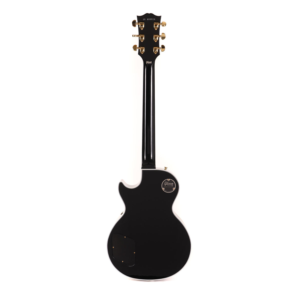 Gibson Custom Shop Les Paul Custom Made 2 Measure Ebony with EMGs