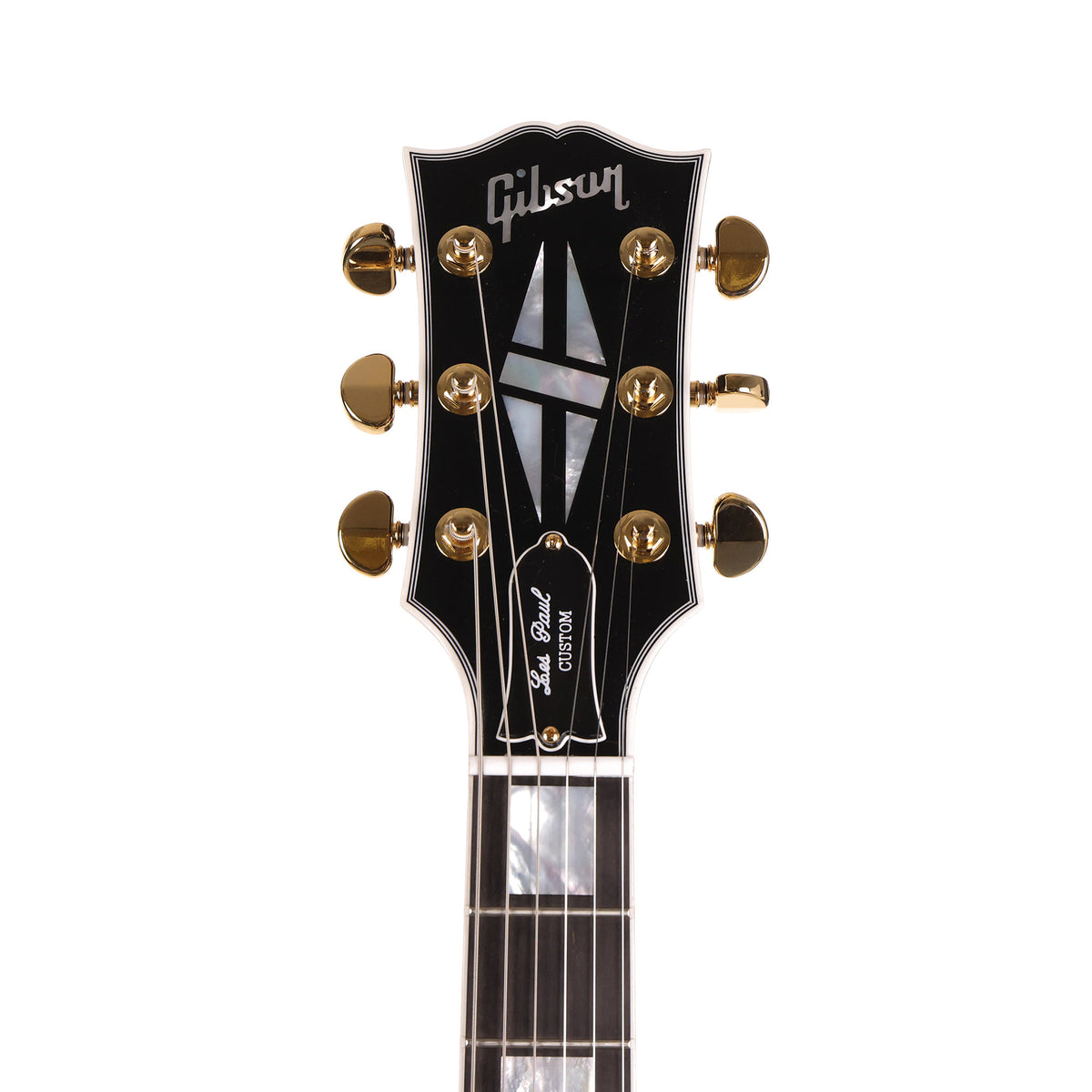 Gibson Custom Shop Les Paul Custom Made 2 Measure Ebony with EMGs — 8