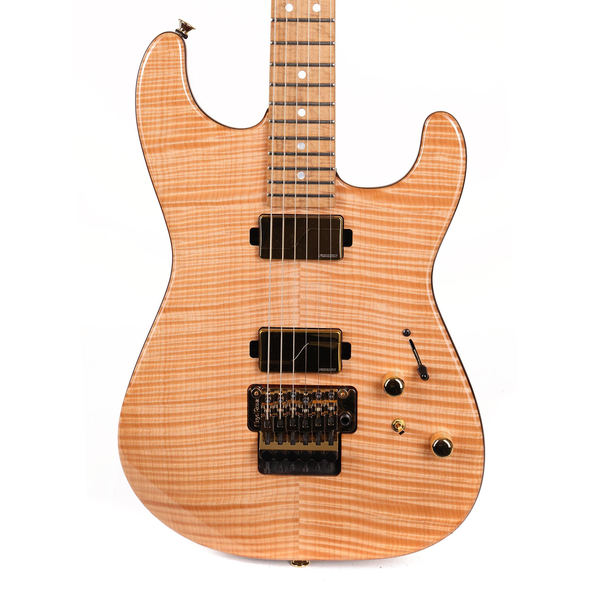 Charvel Custom Shop San Dimas Flame Maple and Roasted Ash