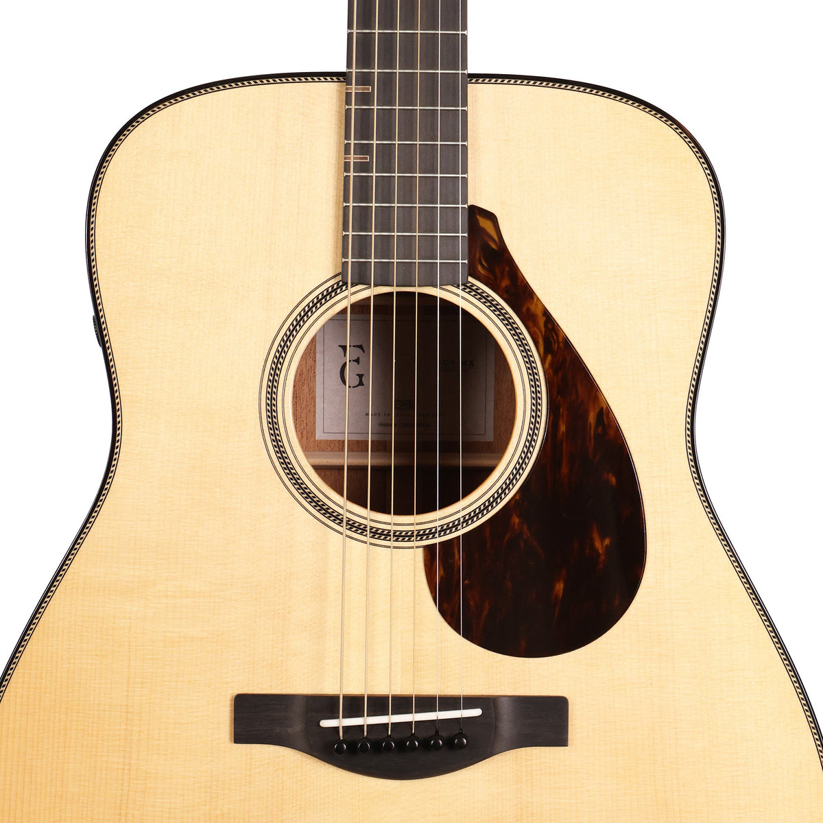 Yamaha FG9 MX Acoustic-Electric Guitar Natural 2026 — 4