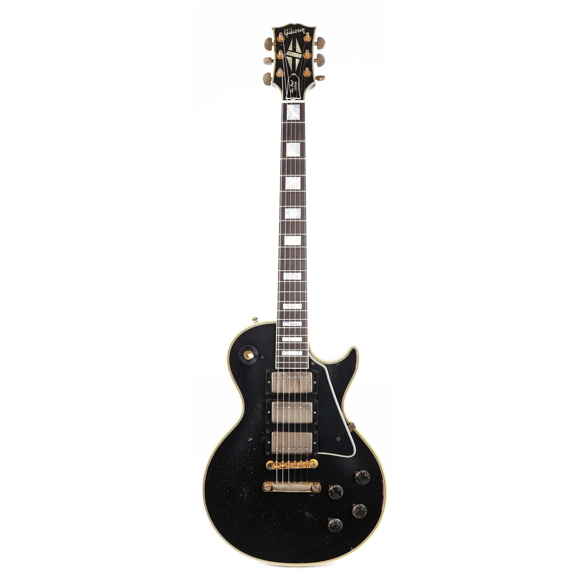 Gibson Custom Shop Eric Clapton 1958 Les Paul Custom Murphy Lab Aged Ebony — 2