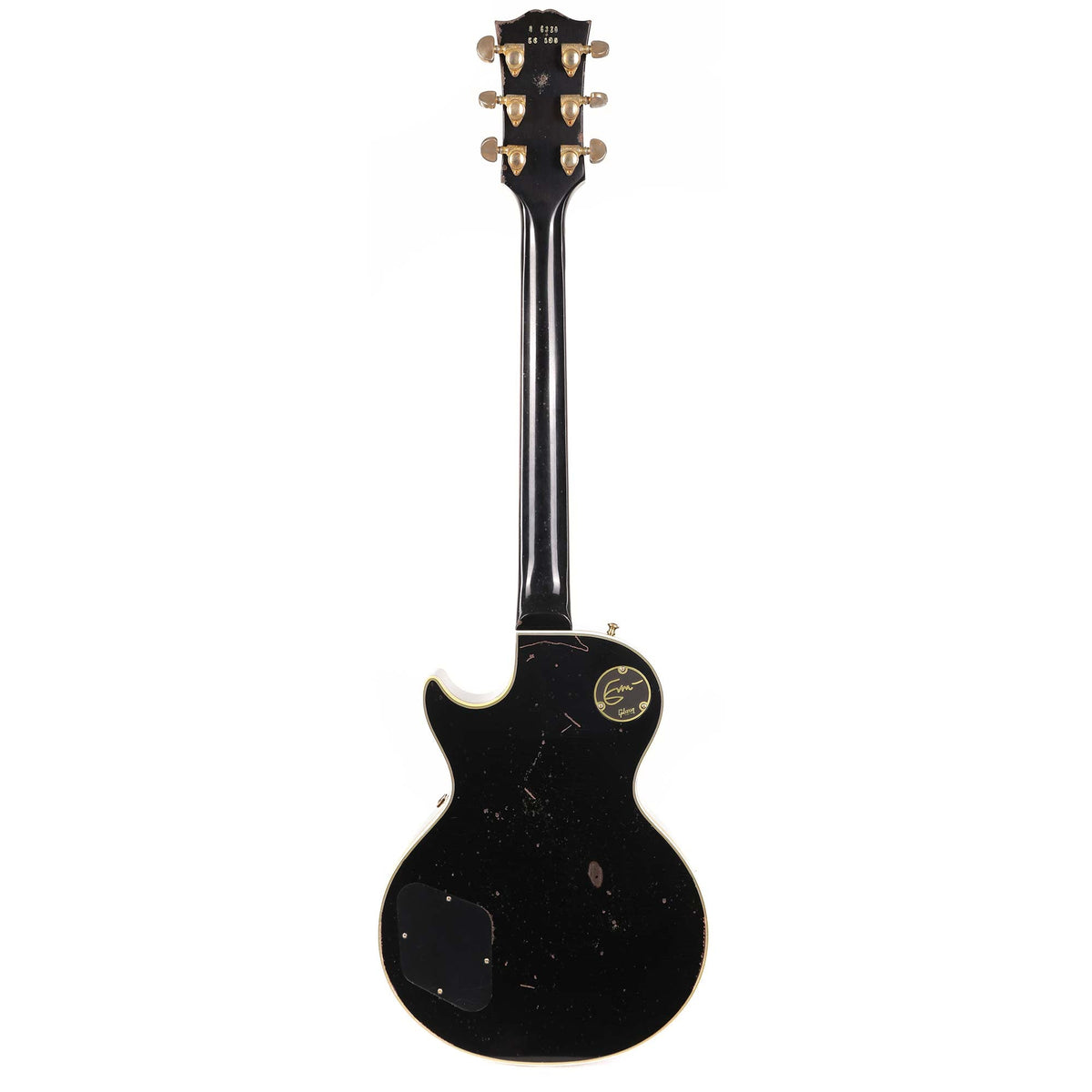 Gibson Custom Shop Eric Clapton 1958 Les Paul Custom Murphy Lab Aged Ebony — 3