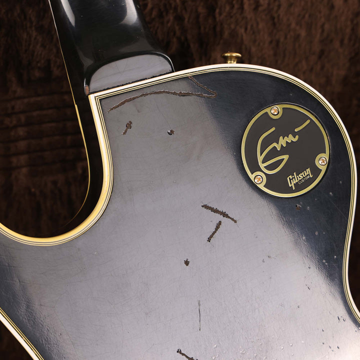 Gibson Custom Shop Eric Clapton 1958 Les Paul Custom Murphy Lab Aged Ebony