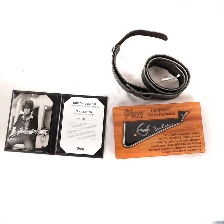 Gibson Custom Shop Eric Clapton 1958 Les Paul Custom Murphy Lab Aged Ebony