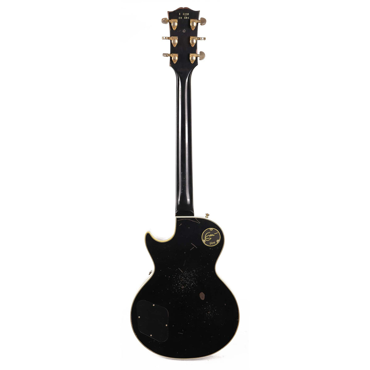Gibson Custom Shop Eric Clapton 1958 Les Paul Custom Murphy Lab Aged Ebony — 3