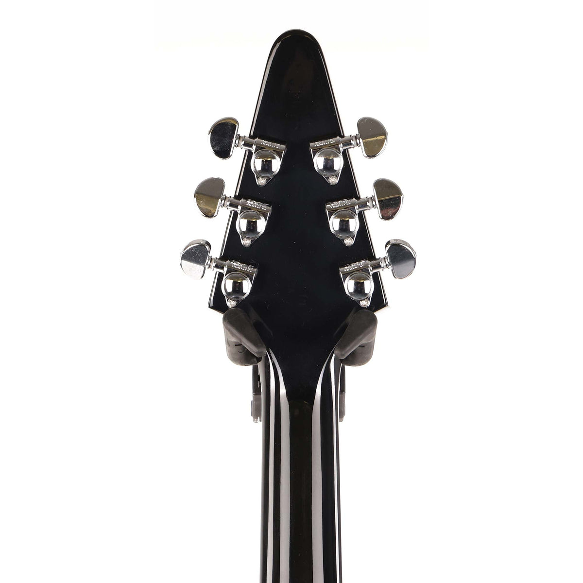 Gibson 70s Flying V Electric Guitar Ebony — 7