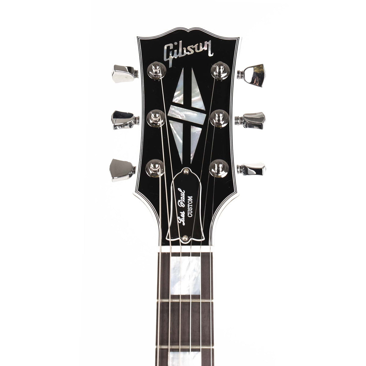 Gibson Custom Shop Les Paul Custom Made 2 Measure Gloss Silverburst & Maple Neck 2025 — 6
