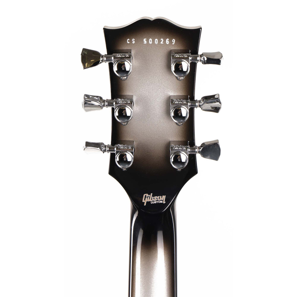 Gibson Custom Shop Les Paul Custom Made 2 Measure Gloss Silverburst & Maple Neck 2025 — 7