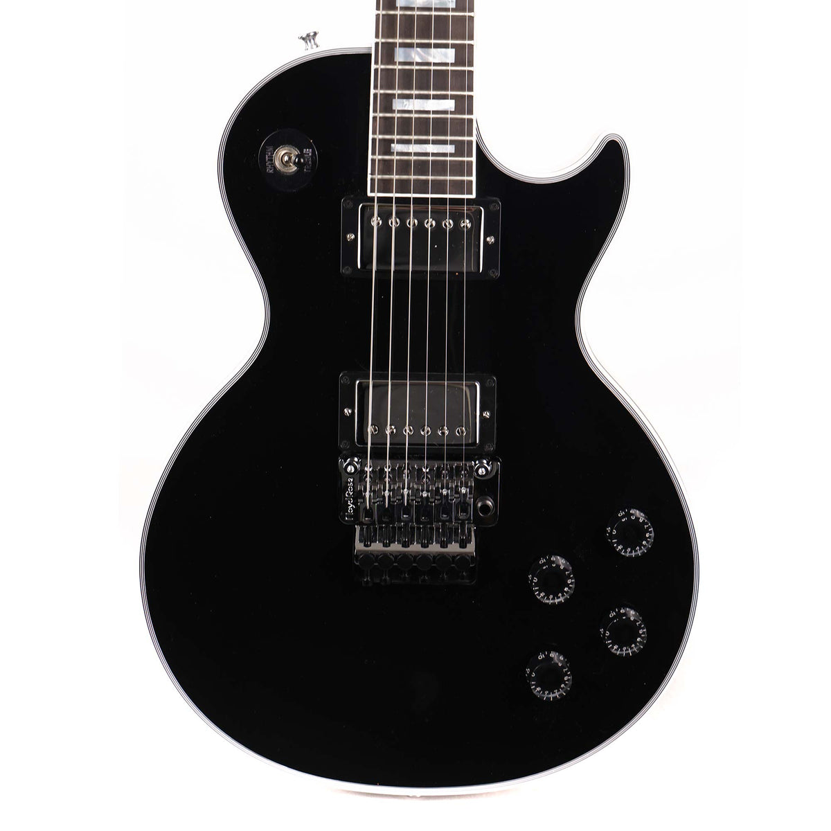 Gibson Custom Shop Les Paul Axcess Custom Made 2 Measure Gloss Ebony — 1