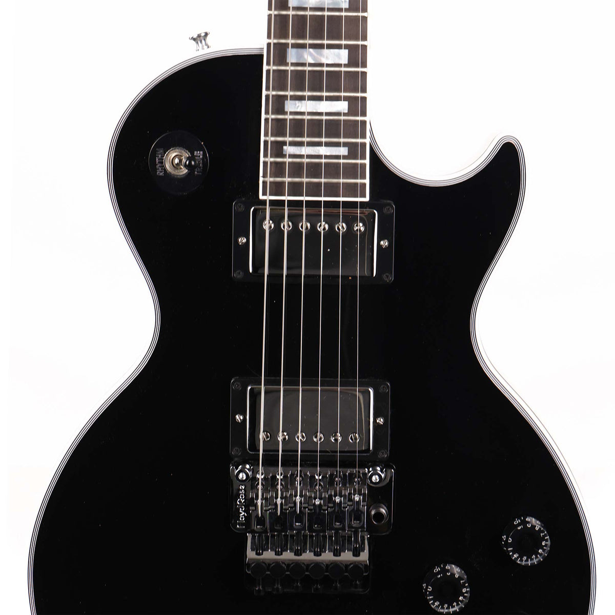 Gibson Custom Shop Les Paul Axcess Custom Made 2 Measure Gloss Ebony — 4