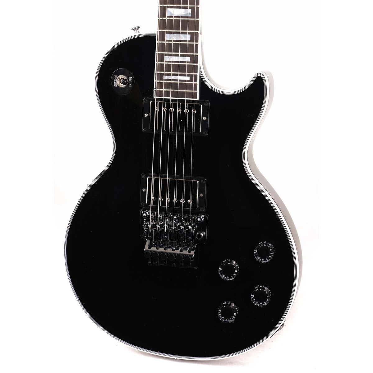 Gibson Custom Shop Les Paul Axcess Custom Made 2 Measure Gloss Ebony — 5