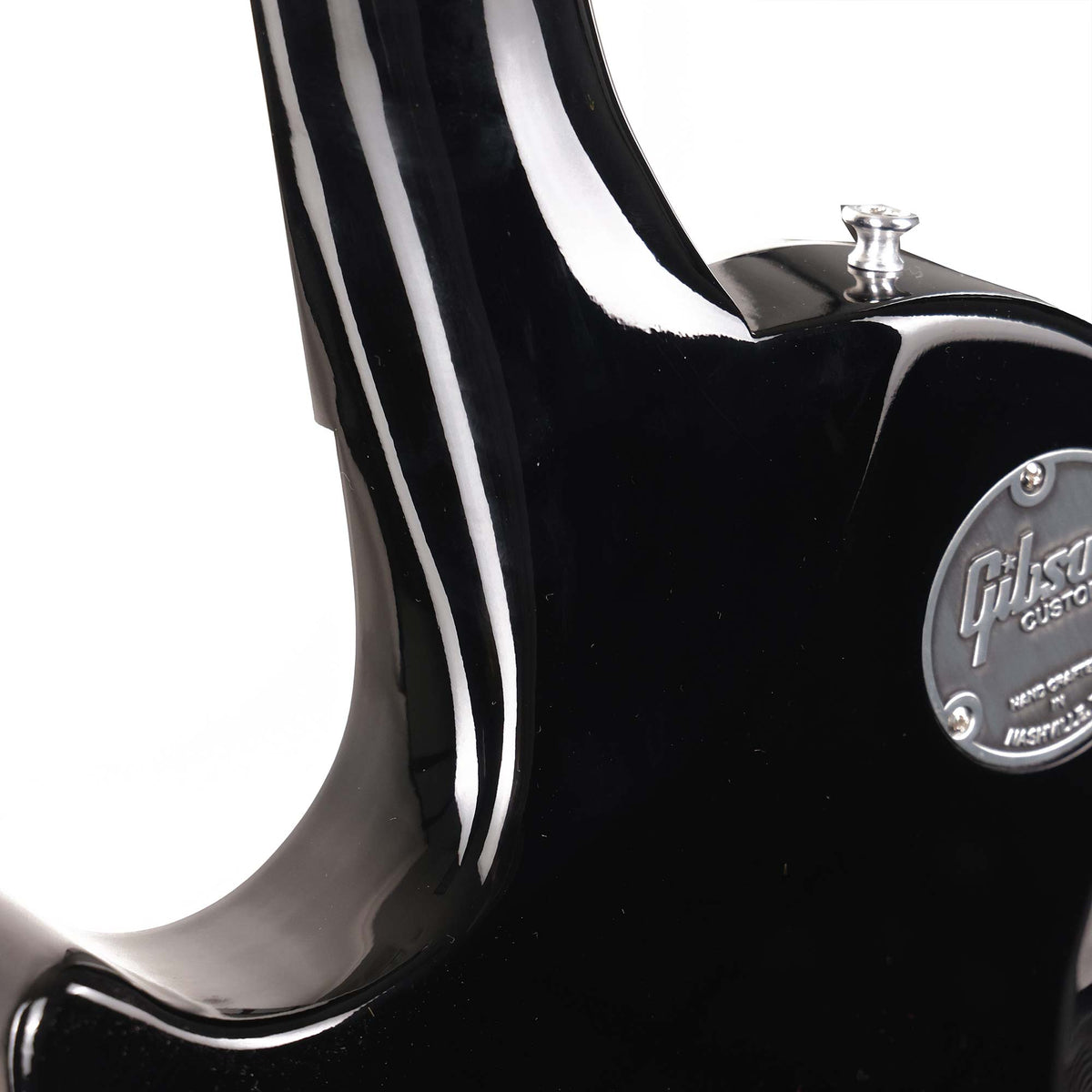 Gibson Custom Shop Les Paul Axcess Custom Made 2 Measure Gloss Ebony — 6