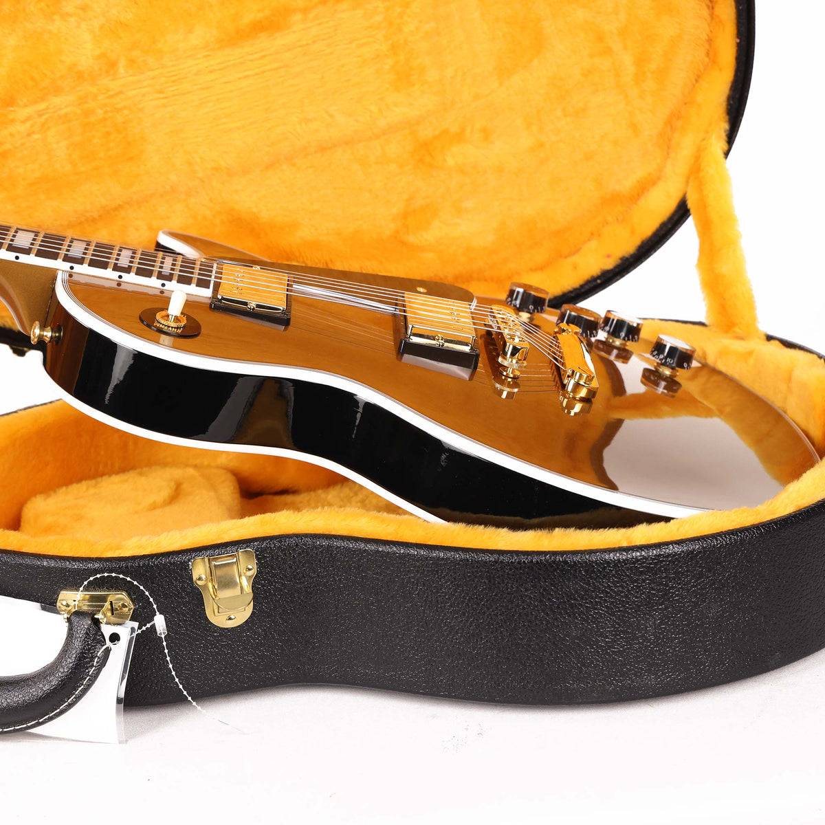 Gibson Custom Shop Les Paul Custom Made 2 Measure 2-Tone Tuxedo Gold and Ebony 2025 — 5
