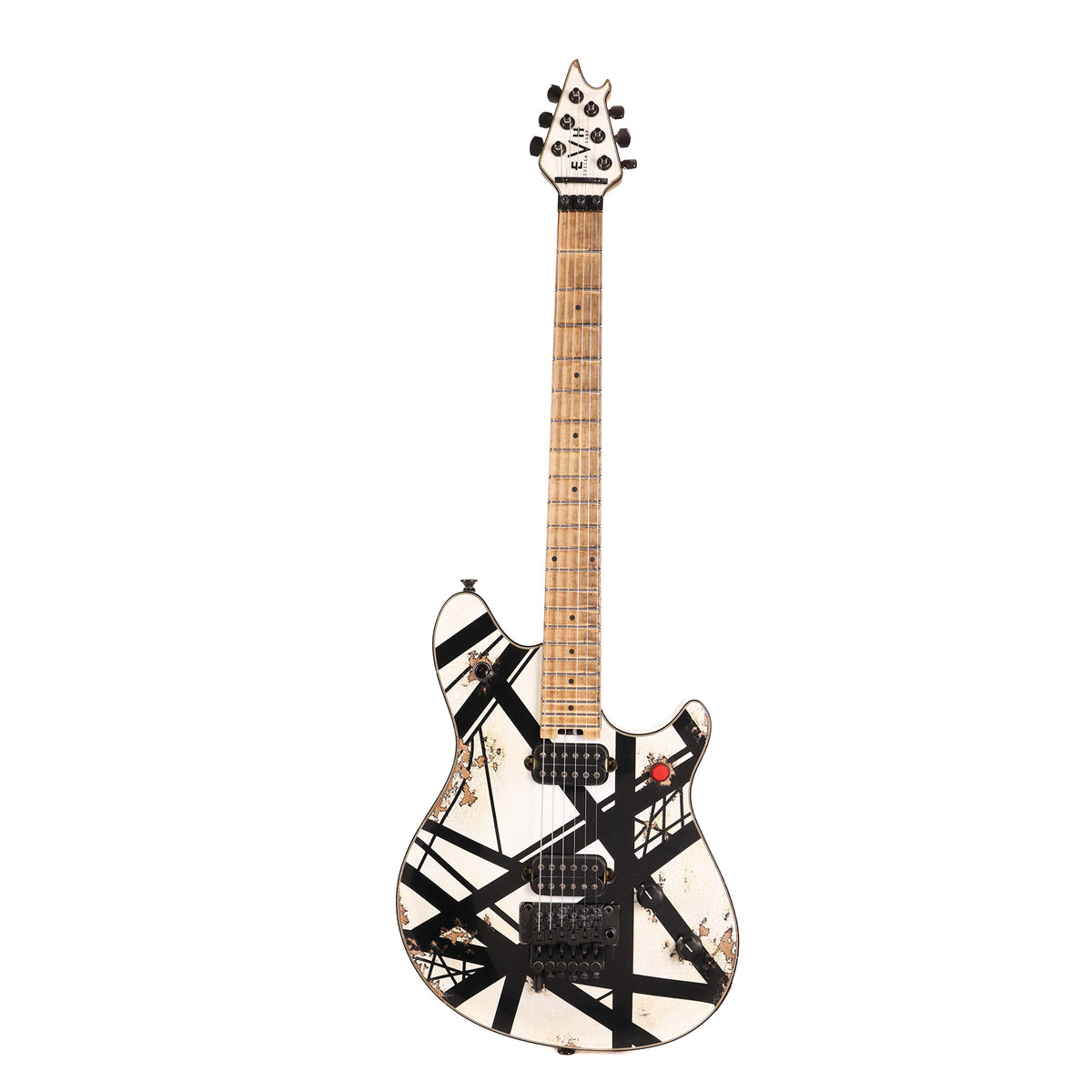 EVH Custom Shop Wolfgang Special Edition Relic Black and White Stripes — 2