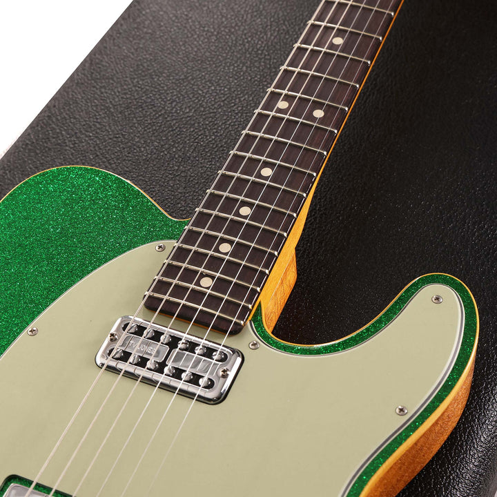 Fender Custom Shop Dual Stack HS Telecaster Green Sparkle Closet Classic