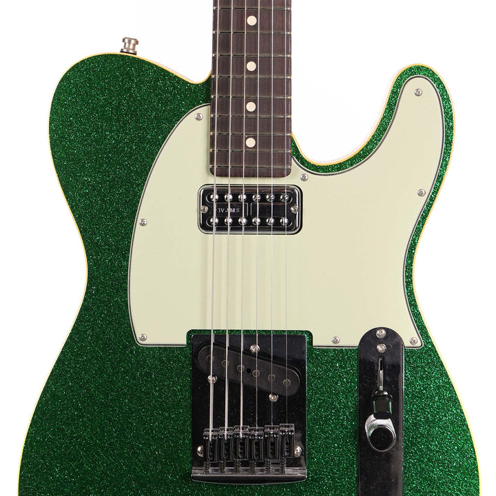 Fender Custom Shop Dual Stack HS Telecaster Green Sparkle Closet Classic