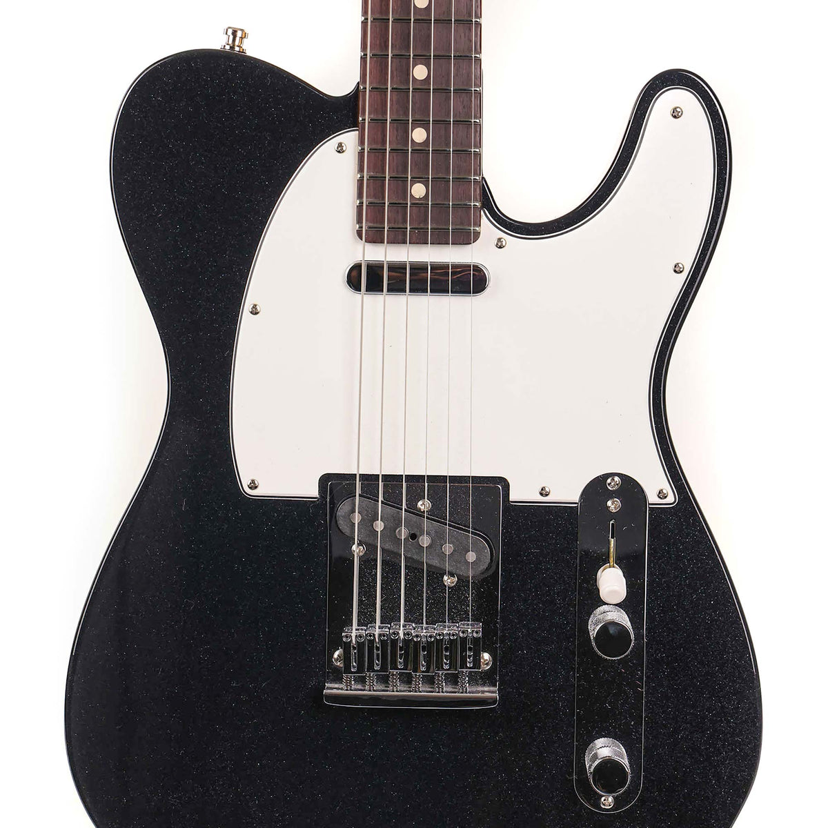 Fender Custom Shop Custom Deluxe Telecaster Black Sparkle 2025 — 4