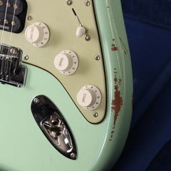 Fender Custom Shop Custom Deluxe HSS Stratocaster Relic Aged Surf