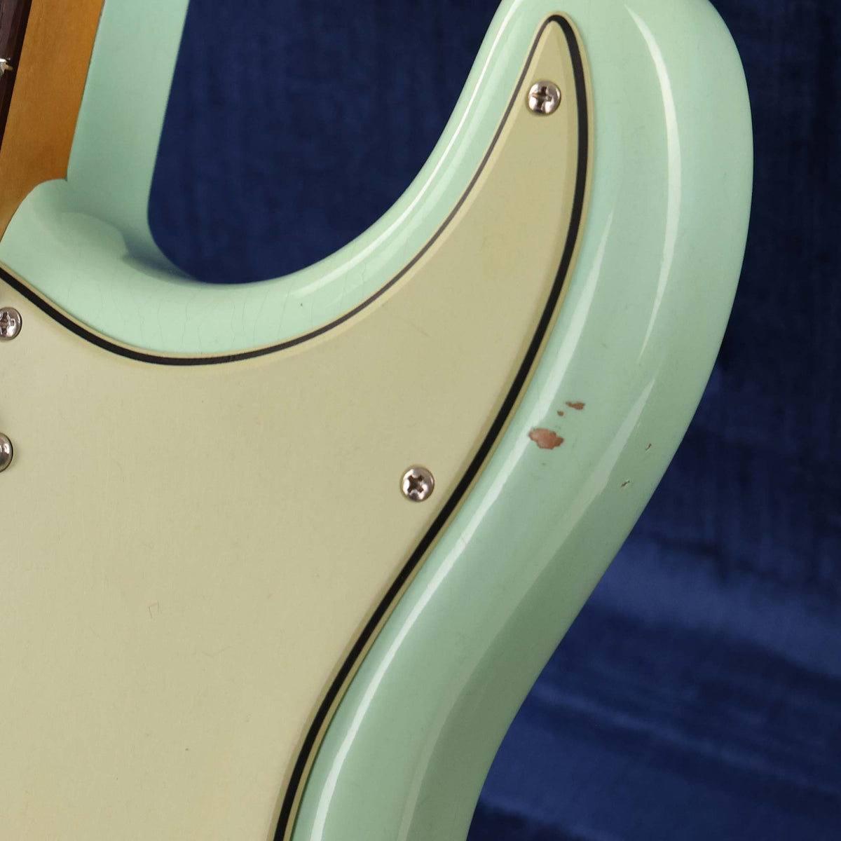 Fender Custom Shop Custom Deluxe HSS Stratocaster Relic Aged Surf Green — 11
