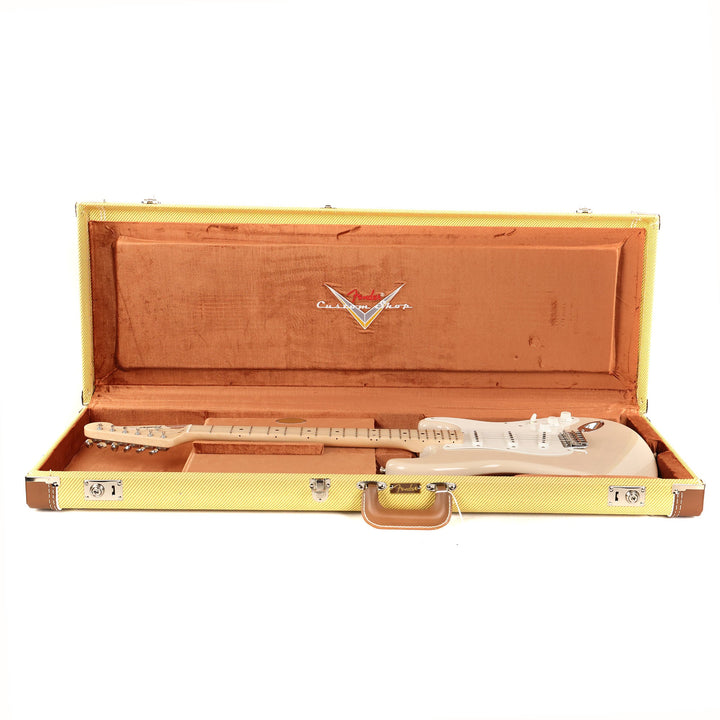 Fender Custom Shop Limited Edition Compound Radius 1958 Stratocaster Aged Dirty White Blonde