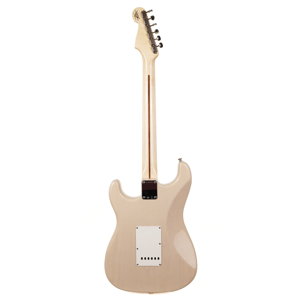 Fender Custom Shop Limited Edition Compound Radius 1958 Stratocaster Aged Dirty White Blonde — 3
