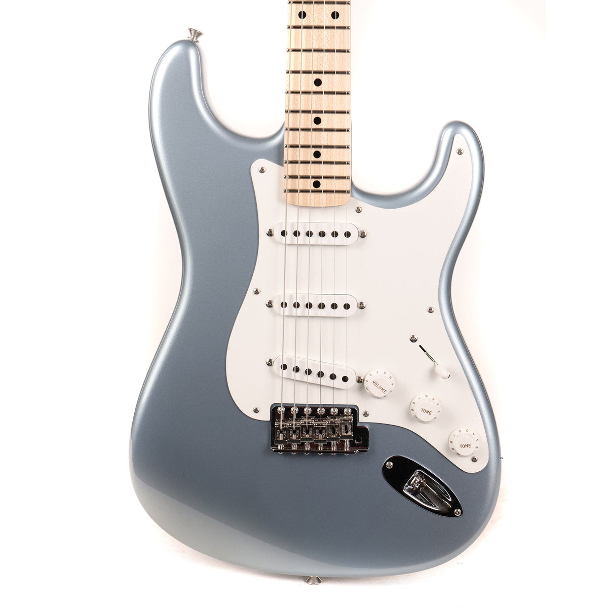 Fender Custom Shop Limited Edition Compound Radius 1958 Stratocaster Aged Ice Blue Metallic — 1