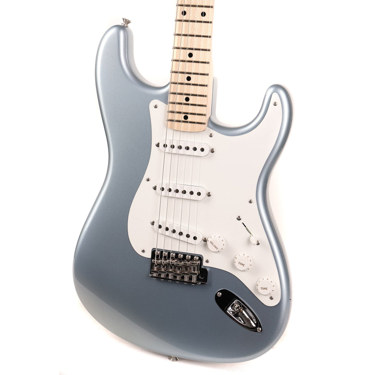 Fender Custom Shop Limited Edition Compound Radius 1958 Stratocaster Aged Ice Blue Metallic — 5