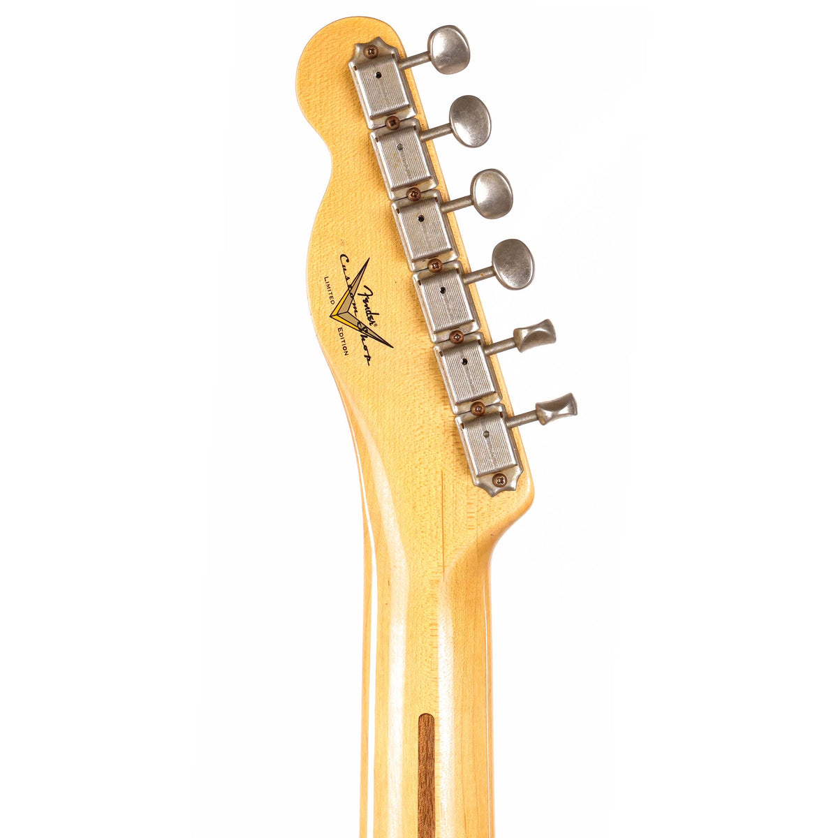 Fender Custom Shop '50s Thinline Telecaster Journeyman Relic Black — 12