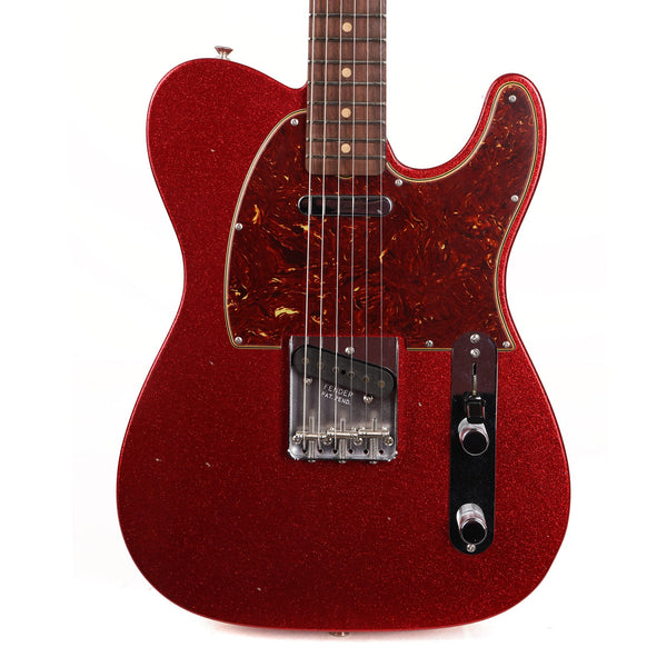 Fender Custom Shop 1963 Telecaster Red Sparkle with Matching Headstock