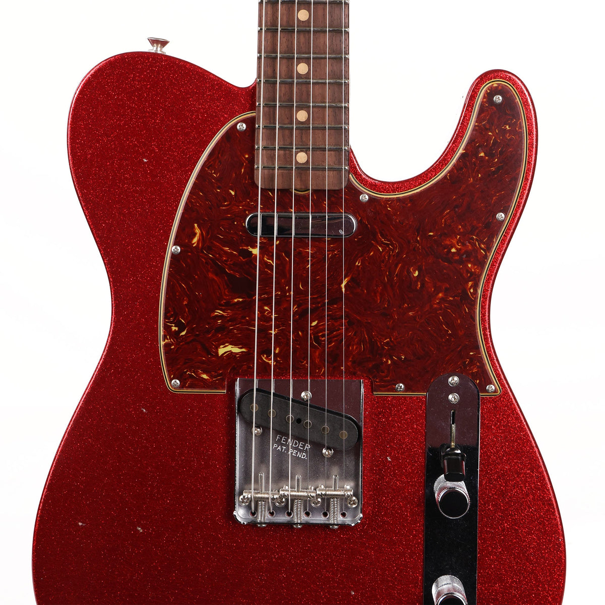 Fender Custom Shop 1963 Telecaster Red Sparkle with Matching Headstock 2025 — 4