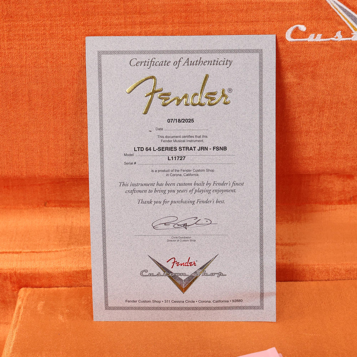 Fender Custom Shop Limited Edition '64 L-Series Stratocaster Journeyman Relic Faded Sonic Blue — 14