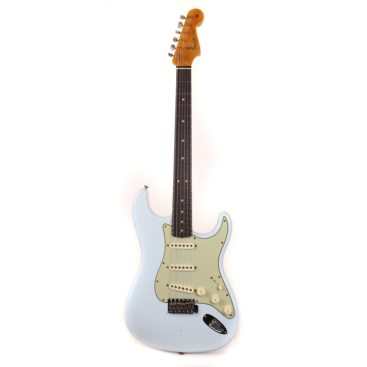 Fender Custom Shop Limited Edition '64 L-Series Stratocaster Journeyman Relic Faded Sonic Blue