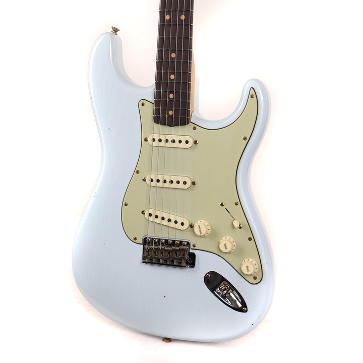 Fender Custom Shop Limited Edition '64 L-Series Stratocaster Journeyman Relic Faded Sonic Blue