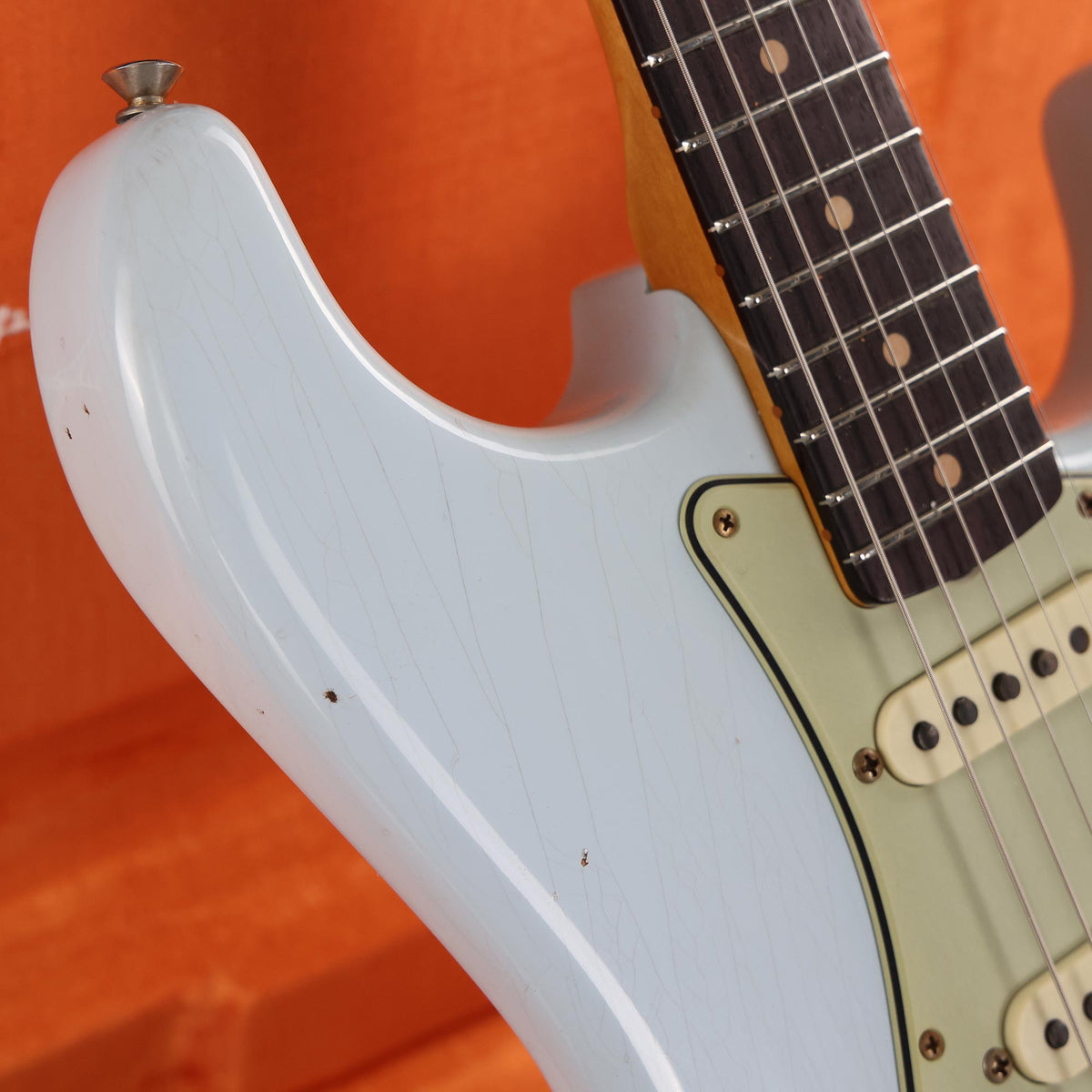 Fender Custom Shop Limited Edition '64 L-Series Stratocaster Journeyman Relic Faded Sonic Blue — 6