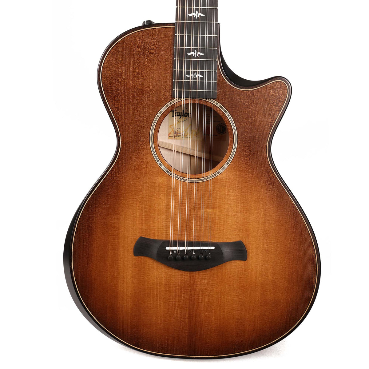 Taylor Builder's Edition 652ce Acoustic-Electric Wild Honey Burst Used — 1