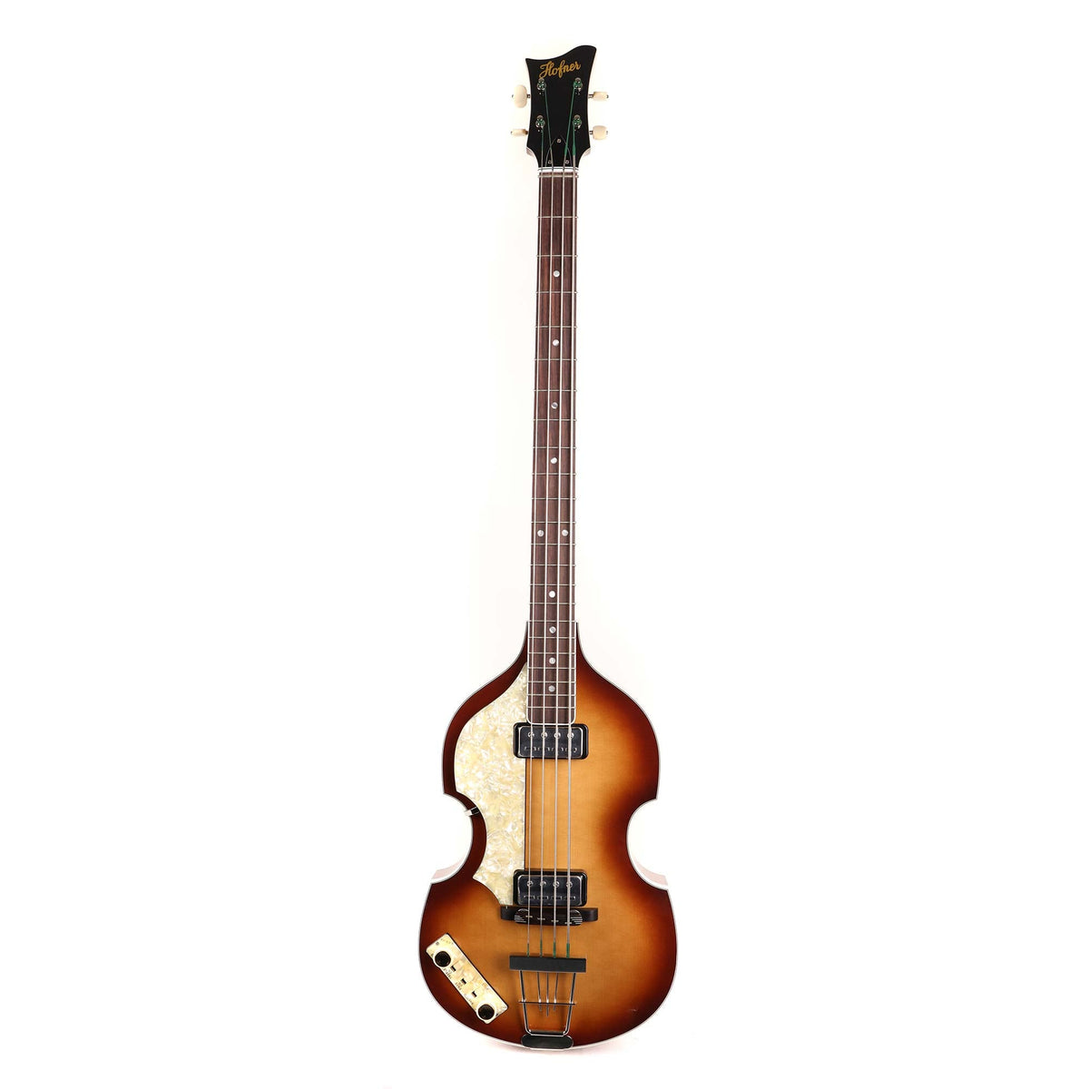Hofner H 500/1 1964 Reissue Violin Bass Left-Handed Sunburst — 2