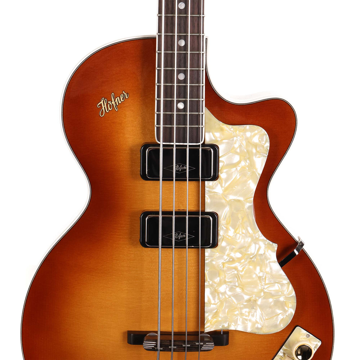 Hofner LTD 500/2 Club Bass Club Bass Dark Violin Cavern Spacing — 4