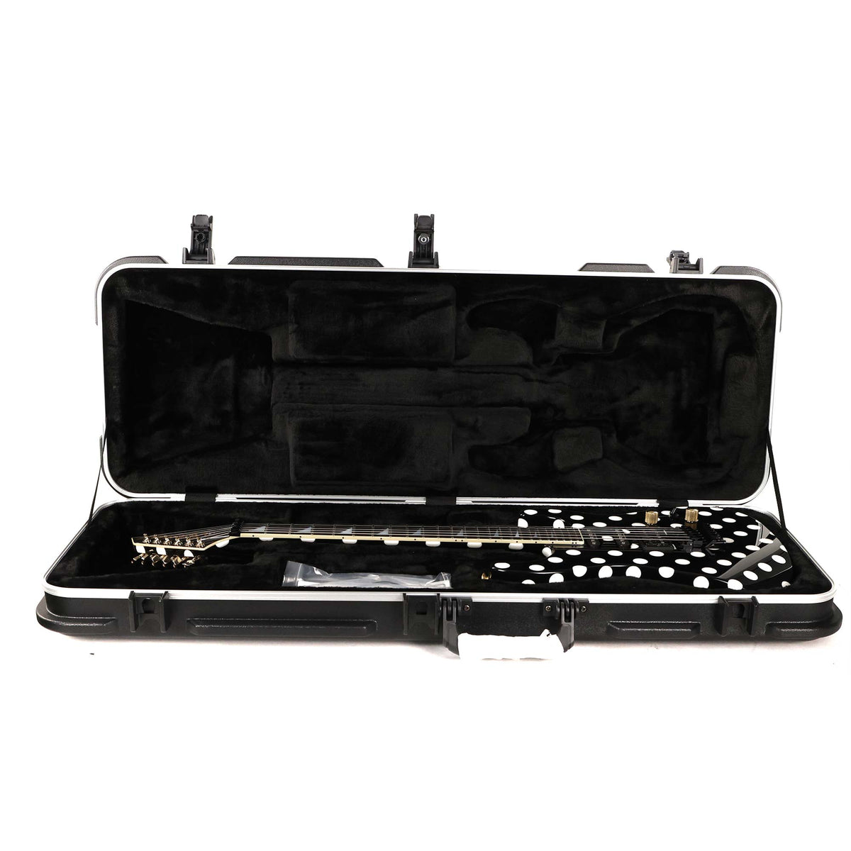 Jackson Custom Shop SL2H-V HSS Soloist Black and White Polka Dot Music Zoo Exclusive — 9