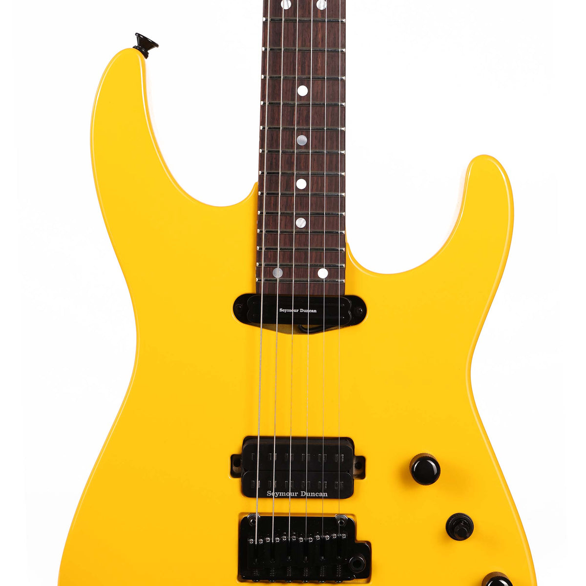 Charvel Custom Shop Dinky DK24 Taxi Cab Yellow — 4